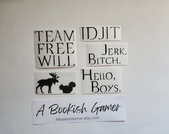 Supernatural Quote Vinyl Decals