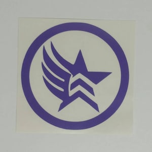 Mass Effect Paragon/Renegade Combined Vinyl Decal image 1