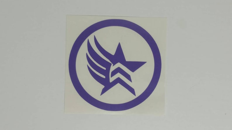 Mass Effect Paragon/Renegade Combined Vinyl Decal image 1