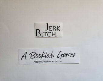Supernatural Jerk Bitch Vinyl Decal