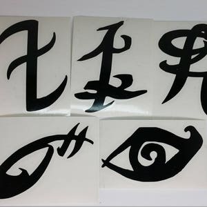 The Mortal Instruments/shadowhunters Rune Vinyl Decals - Available as ...