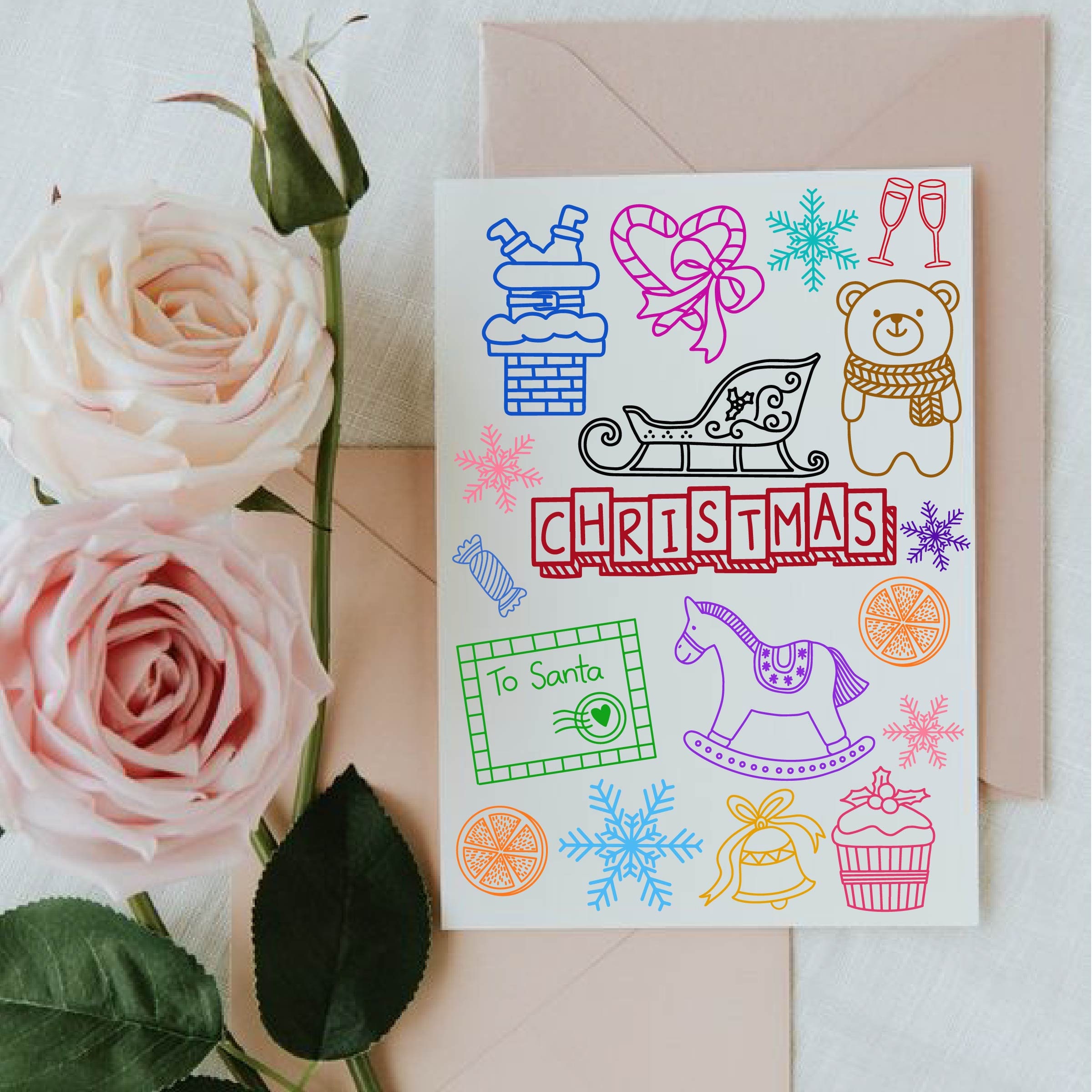 100 Christmas Procreate Stamp Winter Procreate Stamp Pack - Etsy