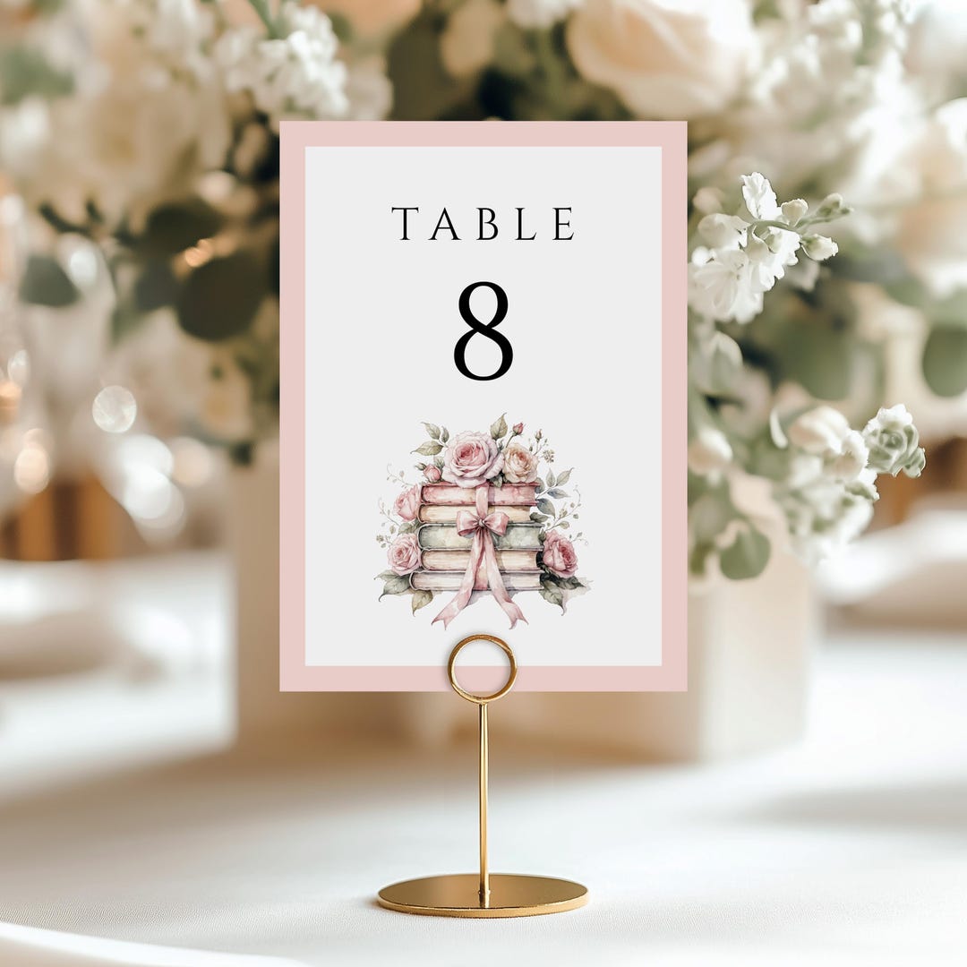 Table Numbers At Target Printable Table Number Card, Editable Table Number Sign Template, Pin ...