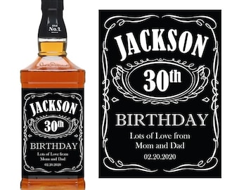 Jack daniels printable label