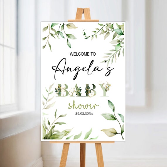 Infant Entry Sign Baby Board Sign