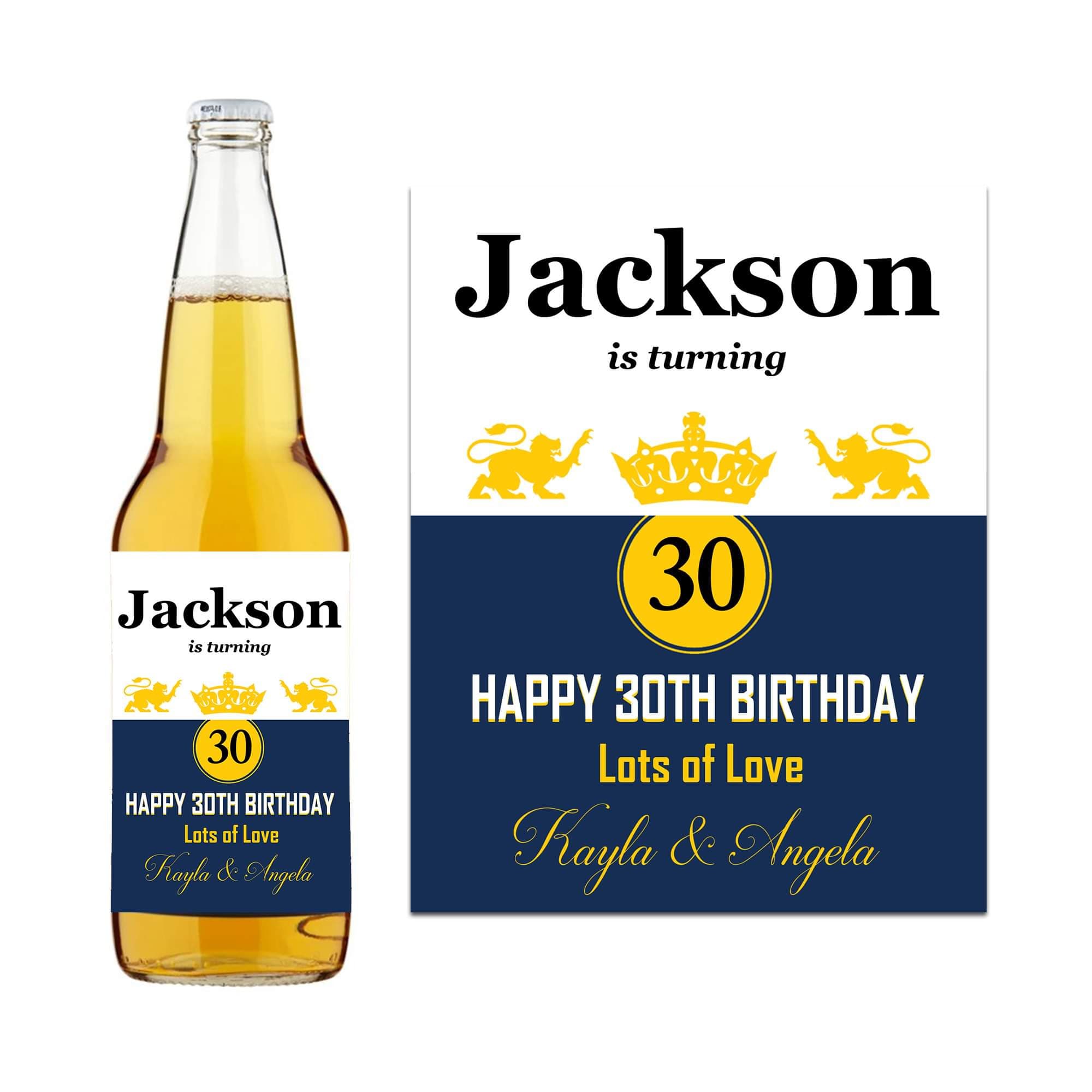 Personalised Corona Beer Bottle Alcohol Label Sticker Novelty Etsy UK