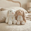 Personalised First Holy Communion Bunny Soft Toy | Custom Communion Gift for Girls & Boys | Keepsake Teddy | Religious Gift | Custom Plush