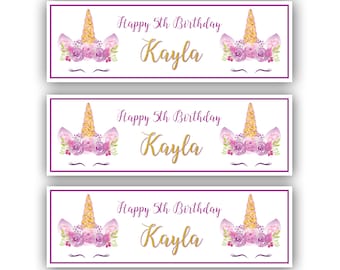 Birthday Party Sign A4 A3 Unicorn Glitter Birthday Party Girl Take a Treat Birthday Party Sign A4 A3 Unicorn Glitter Birthday Party Girl Take a Treat