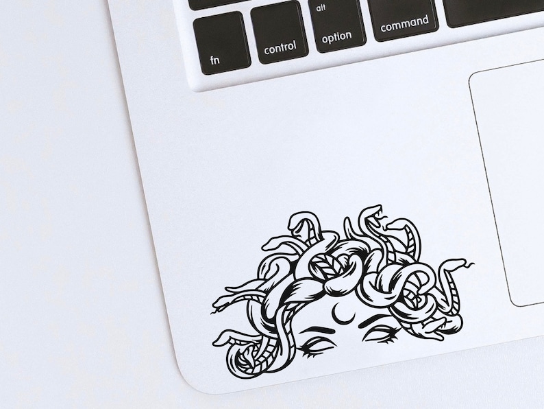 Medusa Decal, Snakes Decal, Medusa Sticker, Me Too Decal, Celestial Decal, Manifest, Vinyl Decal, Laptop Decal, Window Decal, Car, Gift image 1