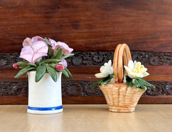 オブジェ　FRANKLIN MINT 薔薇Porcellane オブジェ FRANKLIN MINT 薔薇Porcellane オブジェ FRANKLIN MINT