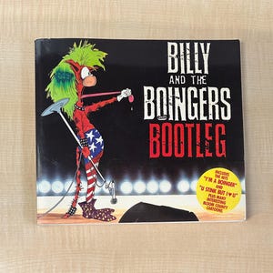 Billy and the Boingers Bootleg First Edition w/ Original Record, Paperback Book
