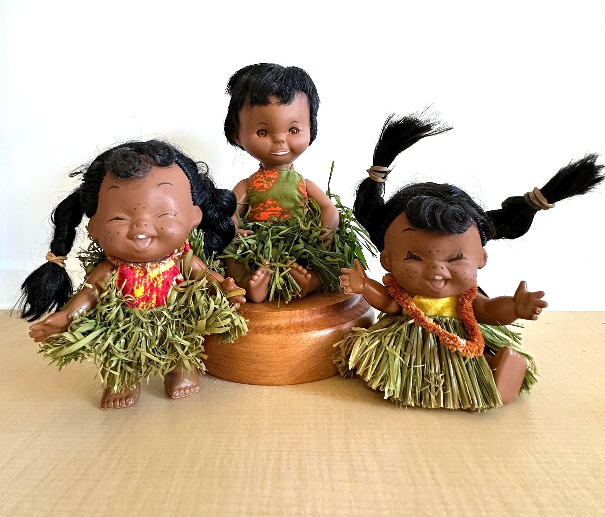 Hula Girl Doll Vintage - Etsy