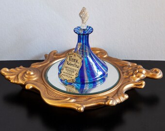 Perfume Bottle Murano, Linea Valentina, Italian Art Glass, with original tags