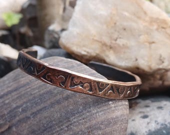 Bronze wrist torc - Borholm Triangle