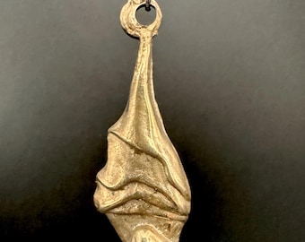 Bronze Bat Pendant