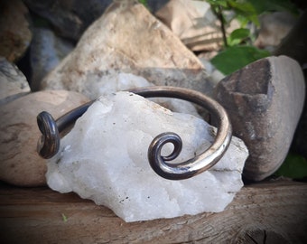 Scrolled Bronze wrist/arm Torc