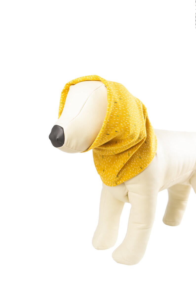Gelber Hund Snood gelb Hund Schleife Bandana Jersey Hund Etsy