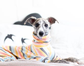 Cozy Dog Pajama – Soft Jersey Dog Jumpsuit – Warm Dog Clothes for Small Dogs – Puppy Sleepwear – Winter Dog Outfit – Pet Pajamas