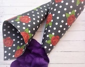 Rockabilly Confetti cones, Gothic rockabilly, alternative wedding, favours, favour bags, rockabilly wedding, Black and Red, Sweet cones
