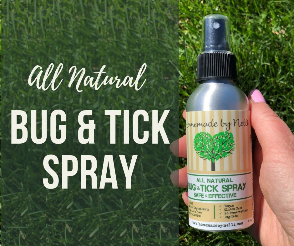Insect Repellent Natural Bug Spray Tick Repellent Non Toxic Etsy