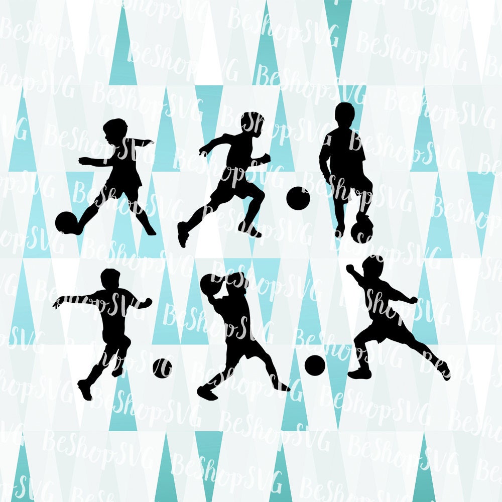 Download Soccer Players Svg Soccer Svg Soccer Boy Svg Junior Soccer Etsy
