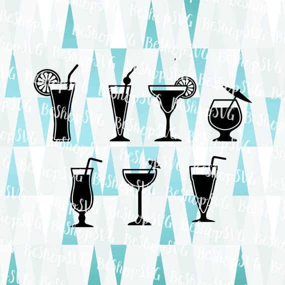 Download Cocktails SVG Cocktails bundle SVG Drinks SVG Summer SvG ...