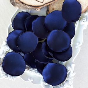 Navy Blue Rose Petals Navy Blue Wedding Decorations Navy Rose Petals Flower Girl Petals Navy Table Decor Wedding Toss Bridal Shower Decor