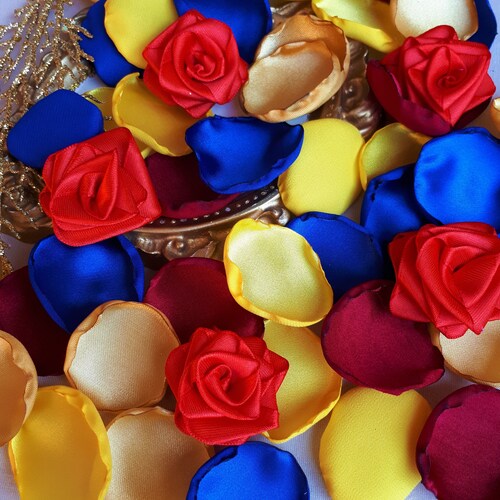 Beauty and the Beast Party Flatware Rose Themed Party Etsy