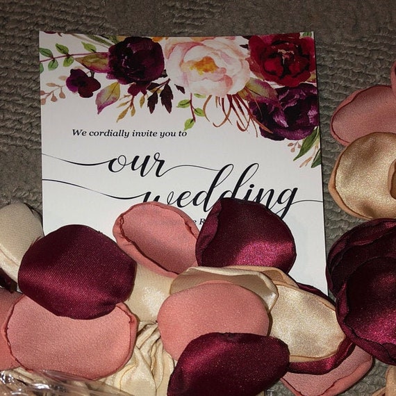 Wedding Rose Petals, Ivory Rose Petals, Wedding Decorations, Flower Pe –   Online Shop