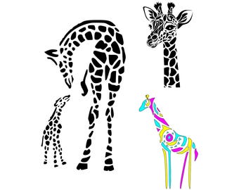 Download Giraffe svg | Etsy