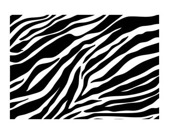 zebra print etsy