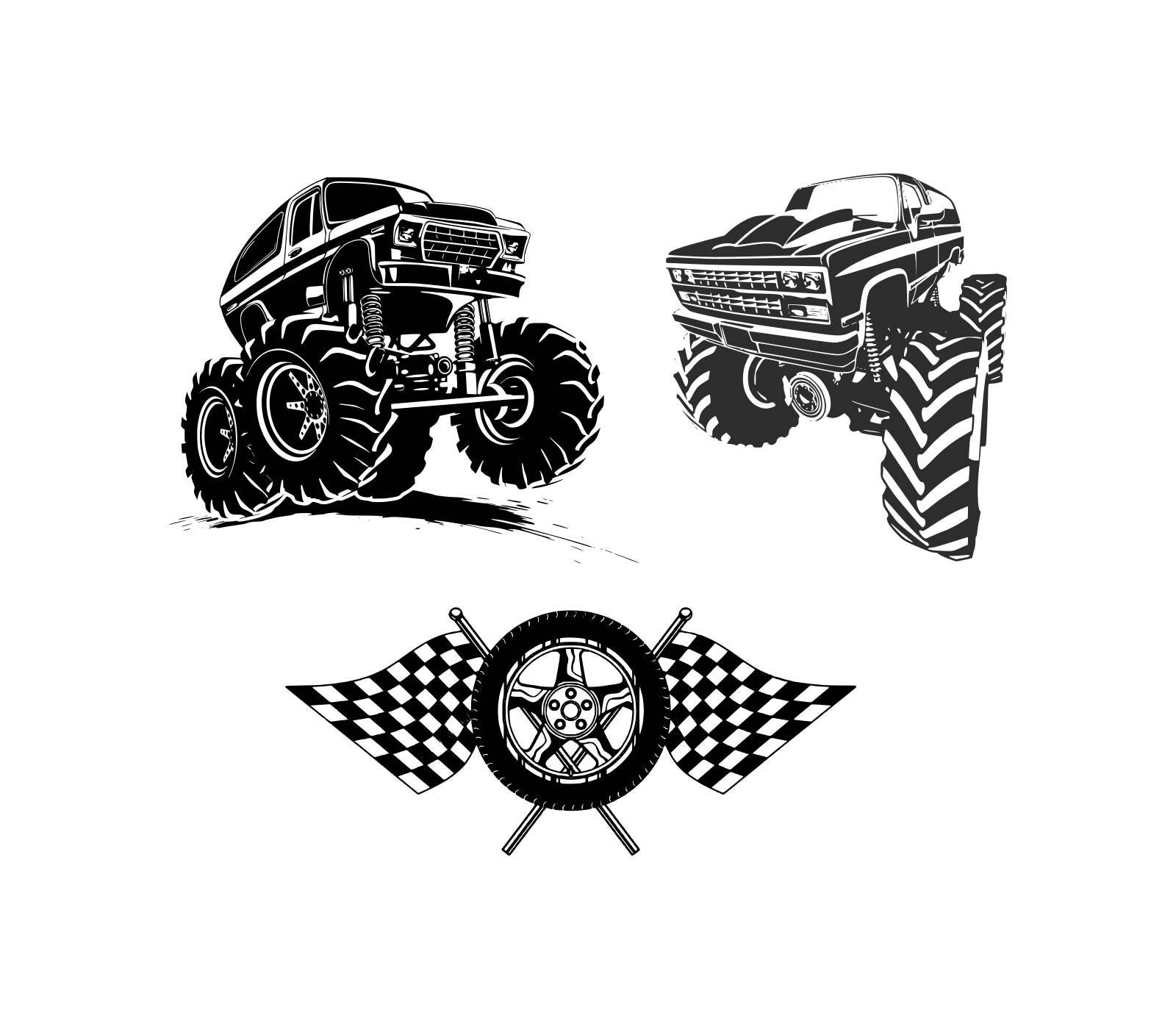 Free Free 68 Monster Truck Tire Svg SVG PNG EPS DXF File