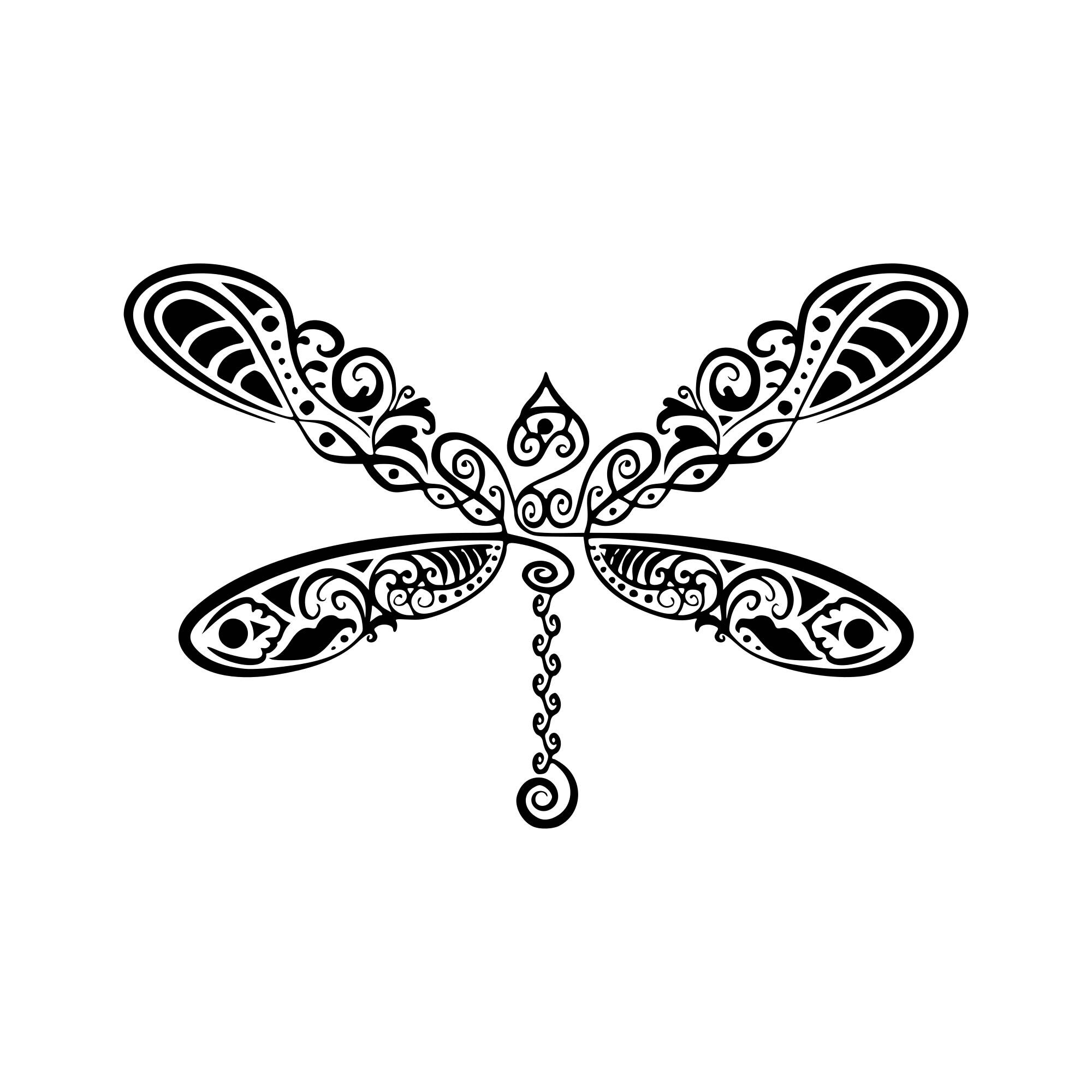 Download Dragonfly svg Dragonfly mandala svg Zentangle dragonfly ...