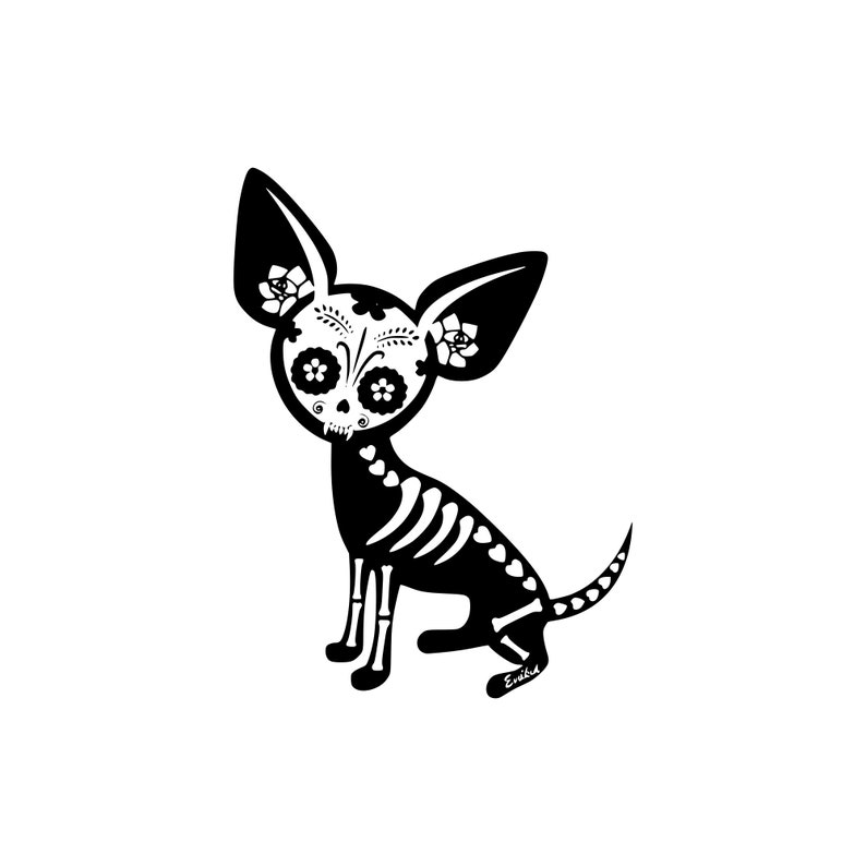 Download Chihuahua svg Dog svg Zentangle svg Clipart Cut Files | Etsy
