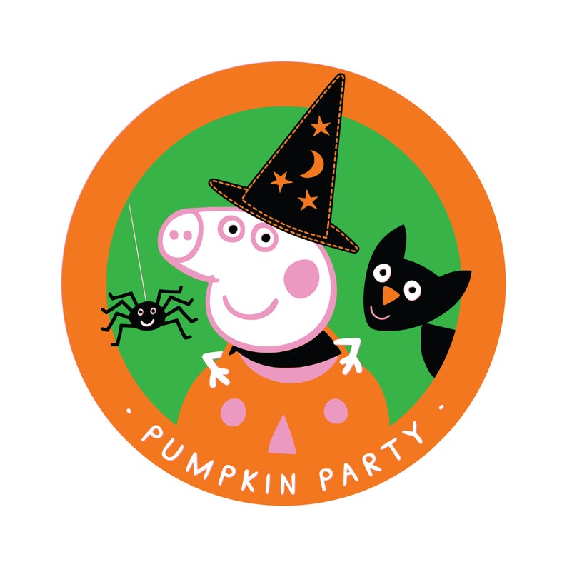 Halloween svg Peppa pig svg Happy Halloween svg Halloween | Etsy