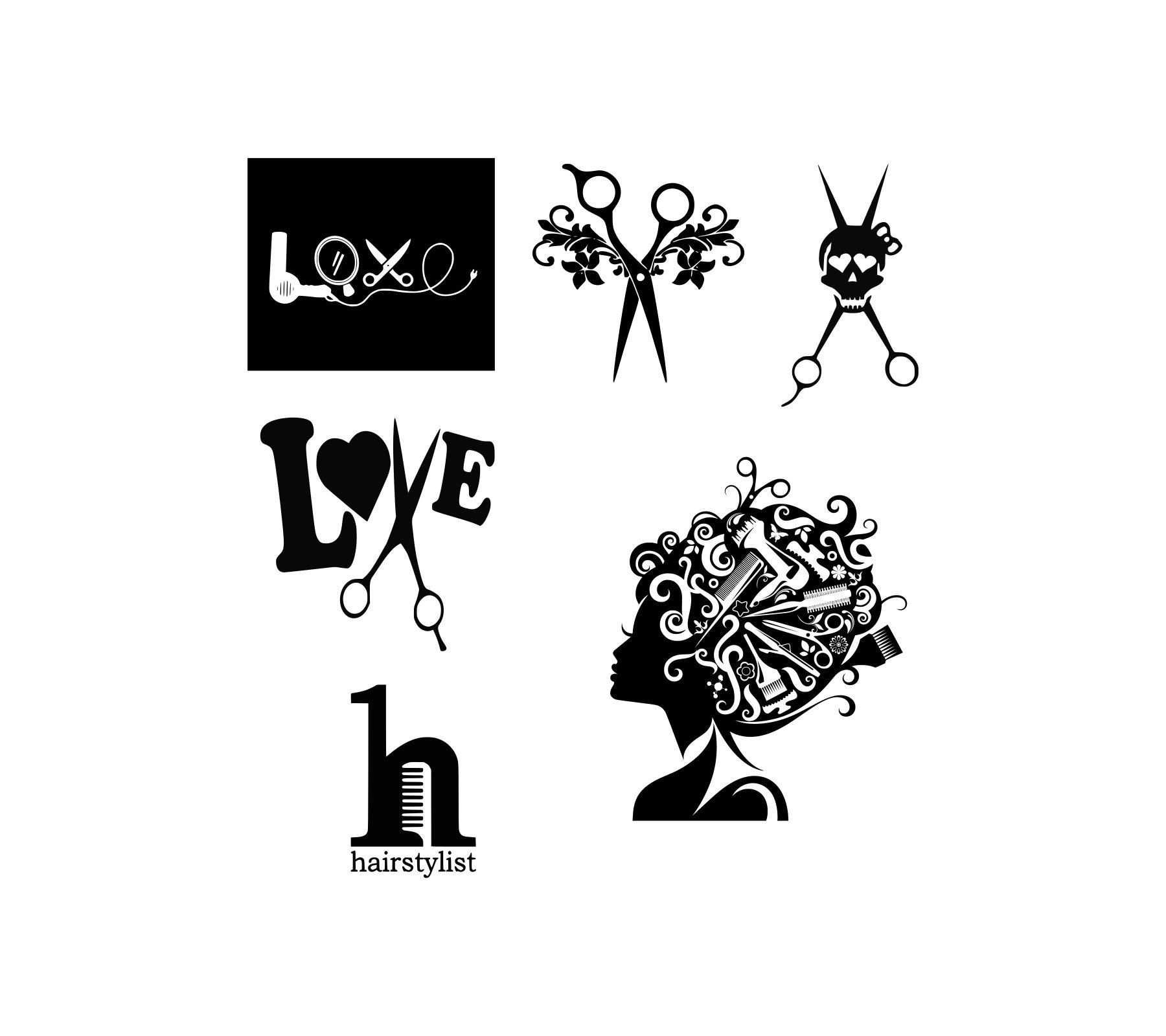 Hairdresser Svg Hair Salon Svg Hairstylist Svg Hairdresser | Etsy