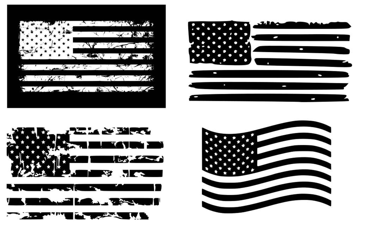 American flag svg Distressed American Flag svg USA Flag svg image 0.