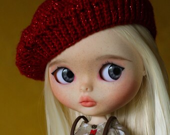 OOAK aangepaste Blythe pop "FLORENCE", kunstpop, aangepaste Blythe pop, Blythe Custom, Blythe aangepaste pop, Blythe pop, OOAK aangepaste Blythe pop