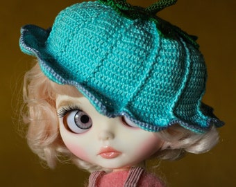 Blythe Hat, Blythe Outfit, Blythe Fashion, Cap for Blythe, Blythe Doll Hat, Blythe Clothes, Blythe Hats, Blythe Doll, Custon Blythe Doll