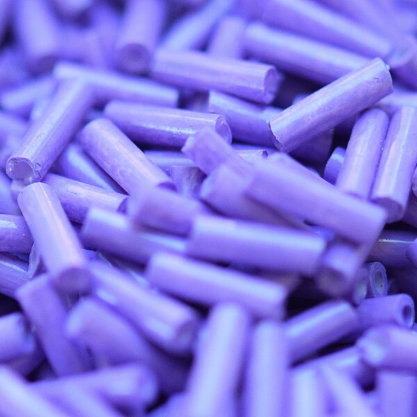 Glass Bugle Beads Etsy