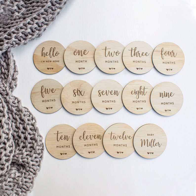 15 Practical Baby Shower Gifts For A New Mum Stay At Home Mum Baby Milestone Cards
