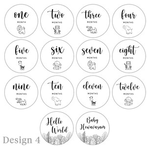 Baby Milestone Cards Set of 13, Age, Child, Gift, Newborn, Photo Prop, Instagram, Love Collection image 10