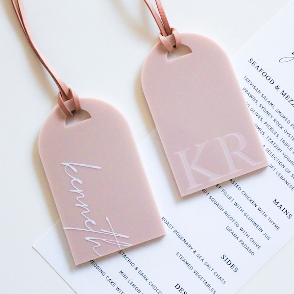 Luggage Tag Wedding Seating Cards - Etsy