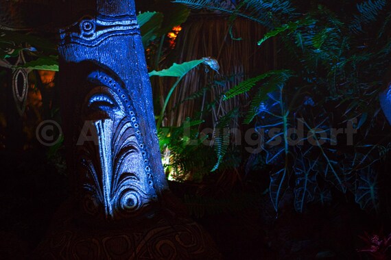 Disneyland Tiki Room Lanai God Ngendi The Earth Balancer Digital Photo Download