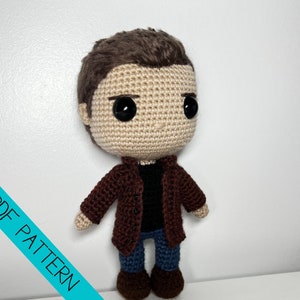 PATTERN: Supernatural Dean Winchester Plush Crochet PDF