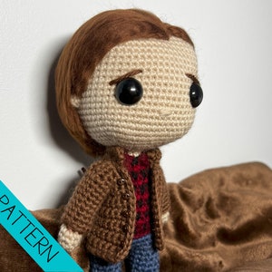 PATTERN: Supernatural Sam Winchester Plush Crochet PDF