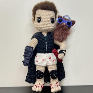 Handmade Crochet Dungeon Crawler Carl and Donut