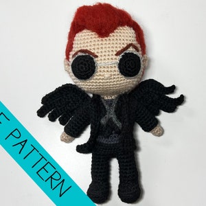 PATTERN: Good Omens Crowley Demon Crochet