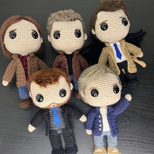 Handmade Supernatural Crochet Doll