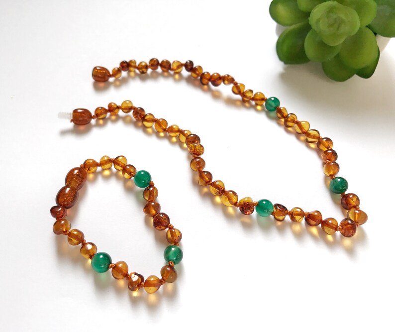etsy amber teething necklace